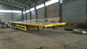 Shipping Container Chassis 24 Foot Flatbed Trailer