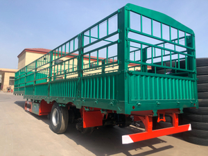 3 Axles Fence Stake Trailer