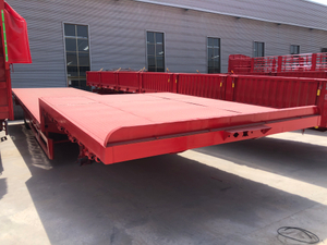 Construction Machines Low Loader Trailer