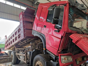6x4 10 Wheeler Sinotruk Truck Dump Used