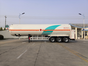 25T Cryogenic LNG Tanker Trailer