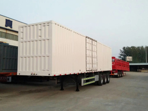 Dry Cargo Enclosed Aluminum 53 Ft Box Trailer